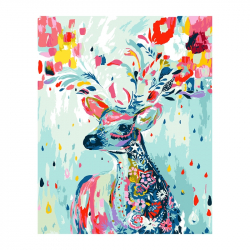  Foska Комплект рисуване по номера Елен, 40 x 50 cm
