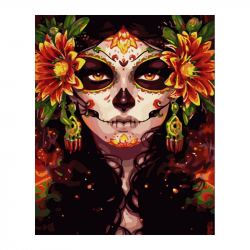  Foska Комплект рисуване по номера Catrina, 40 x 50 cm