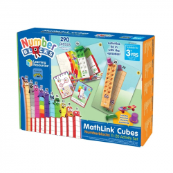 Learning Resources Комплект математически кубчета за сглобяване, от 11 до 20