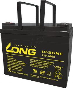 Батерия за UPS Акумулаторна батерия Long U1-36NE, 12V 36Ah, за UPS