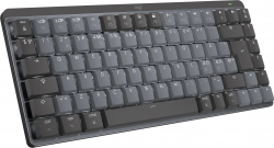 Клавиатура LOGITECH MX Mechanical Mini for Mac, Bluetooth, механична, тъмно сива