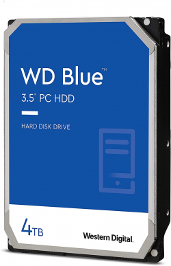 Хард диск / SSD Western Digital Blue 4TB SATA 3.5inch 6 Gb-s PC HDD
