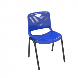 Ученически стол RFG Stilo, от V до VIII клас, 380 х 350 х 430 mm, полипропилен, син
