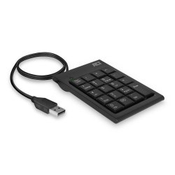 Клавиатура ACT AC5480, USB, цифрова, Черна