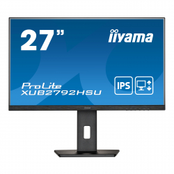 Монитор IIYAMA XUB2792HSU-B5, 27", IPS, FHD1920X1080, HDMI, матов, DP, черен