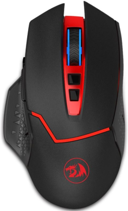 Безжична геймърска мишка, Redragon Mirage M690-BK, черна