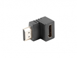 Кабел/адаптер Lanberg Adater HDMI(M)--HDMI(F) Adater Angled Down Black