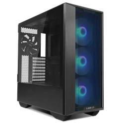 Кутия Кутия Lian-Li LANCOOL III RGB Mid-Tower, Tempered Glass, Черна