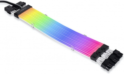 Продукт Удължителни RGB за кабели Lian-Li Strimer Plus V2, GPU, Triple 8-pin, ARGB