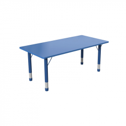 Бюро RFG Ученическа маса Fresh, с регулируема височина, 1200 х 600 х 370-620 mm, синя