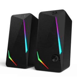 Колонки Redragon Waltz, RGB, 2х5W, Черен