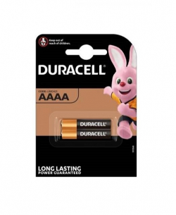 Батерия Алкална батерия  1.5V AAAA LR61- 2бр. в опаковка DURACELL