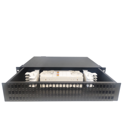 Пач панел ODF 96 порта 96 SX адаптера 2U плъзгащ