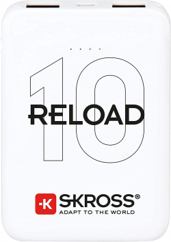 Външна батерия Външна батерия SKROSS RELOAD 10, 10000 mAh, Бял
