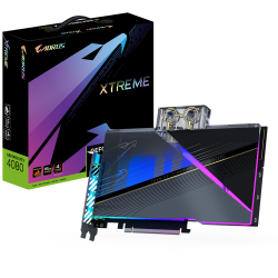 Видеокарта GIGABYTE GeForce RTX 4080 AORUS XTREME WATERFORCE WB 16GB GDDR6X