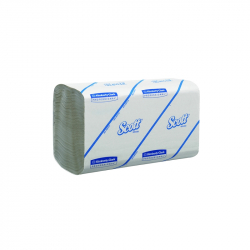 Продукт Kimberly-Clark Кърпи за ръце Scott 6689, V-сгъвка, еднопластови, 274 къса, 15 бр