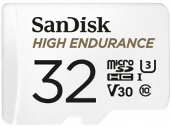 SANDISK High Endurance micro SDHC UHS-I, A1, SD, 32GB, Class 10, 100Mb-s