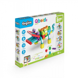 Продукт Engino Конструктор Qboidz - Aлигатор, 5 в 1