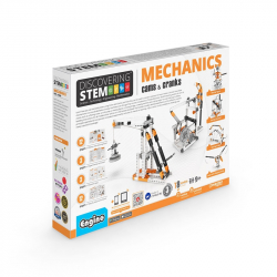 Продукт Engino Конструктор STEM Mechanics - Манивели и зъбци