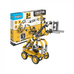 Продукт Engino Конструктор Creative Builder Motorized - Висок кран, 3 в 1