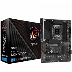 Дънна платка ASROCK MB Desktop Z790 PG Lightning (S1700, 4x DDR5, 1x PCIe 4.0 x16, 1x PCIe 5.0