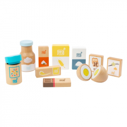 Small Foot Комплект от съставки за печене Fresh, дървени на най-ниска цени