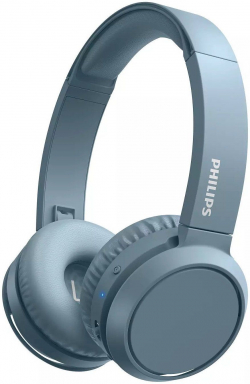 Слушалки Слушалки Philips , Bluetooth TAH4205BK, сини