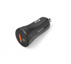Мултимедиен продукт Бързо зарядно за кола Hama &quot;Qualcomm Quick Charge 3.0&quot;, USB-A, 19,5 W, черно