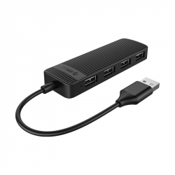 USB Хъб Orico FL02-BK с 4 USB порта, черен
