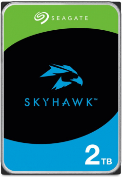 Хард диск / SSD Seagate Surveillance Skyhawk 2TB HDD, SATA 6Gb-s, 256MB cache, 3.5"