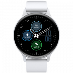 Смарт часовник CANYON Badian SW-68, Smartwatch, Realtek 8762CK, 1.28'' TFT 240x240px, Бял