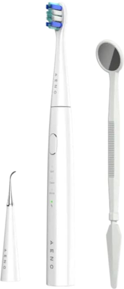 Четка за зъби AENO Sonic Electric toothbrush, DB8: White, 3modes, 3 brush heads + 1 cleaning tool
