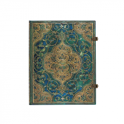 Канцеларски продукт Paperblanks Тефтер Turquoise, Ultra, широки редове, твърда корица, 72 листа