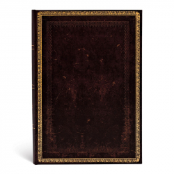 Канцеларски продукт Paperblanks Тефтер Black Moroccan, Midi, 72 листа