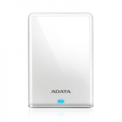 Хард диск / SSD Adata HV620S, 1 TB, USB 3.2, бял