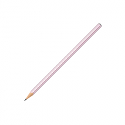 Канцеларски продукт Faber-Castell Молив Sparkle, металик, розов