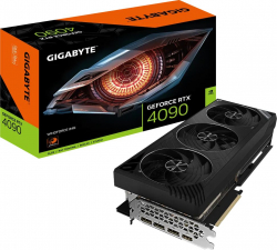 Видеокарта GIGABYTE GeForce RTX 4090 WINDFORCE, 24GB GDDR6X, DirectX 12.0