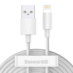 Кабел/адаптер Baseus Simple Wisdom TZCALZJ-02, 2 броя, USB-A, 40W
