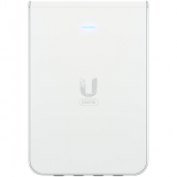 Безжично у-во UniFi6 In-Wall. Wall-mounted WiFi 6 access point with a built-in PoE switch