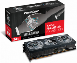 Видеокарта Powercolor AMD RADEON HELLHOUND RX 7900 XTX OC 24GB GDDR6