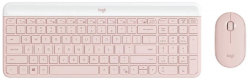 Клавиатура Logitech MK470 Slim Combo, Wireless, Розов