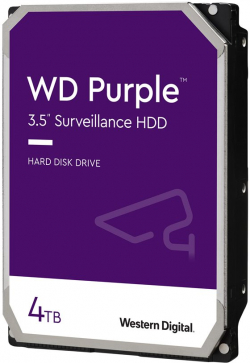 Хард диск / SSD Western Digital Purple 4TB SATA HDD 3.5" internal 256MB Cache