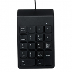 Клавиатура Gembird NumPad 
KPD,USB, черна