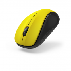 Мишка Безжична оптична мишка Hama MW-300 V2, USB, жълта