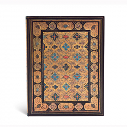 Канцеларски продукт Paperblanks Тефтер Shiraz, Ultra, широки редове, твърда корица, 72 листа