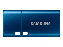 SAMSUNG USB Type-C 256GB 400MB-s read 110 MB-s write resistant USB 3.1 Flash Drive Blue