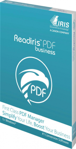 Софтуер Софтуер Readiris PDF 22 Business 1 Lic WIN - BOX електронен лиценз