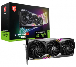 Видеокарта GeForce RTX 4070 Ti GAMING X TRIO 12GB GDDR6X