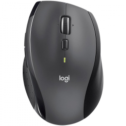 Мишка Logitech M705 Marathon, безжична wireless, 6 бутона, 1000 dpi, сив цвят