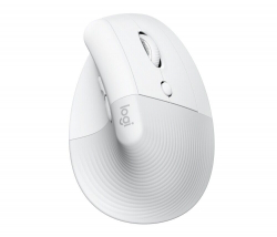 Мишка LOGITECH Lift Bluetooth Vertical Ergonomic Mouse - OFF-WHITE-PALE GREY - B2B
